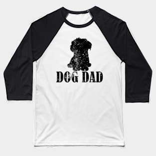 Maltese Dog Dad Baseball T-Shirt